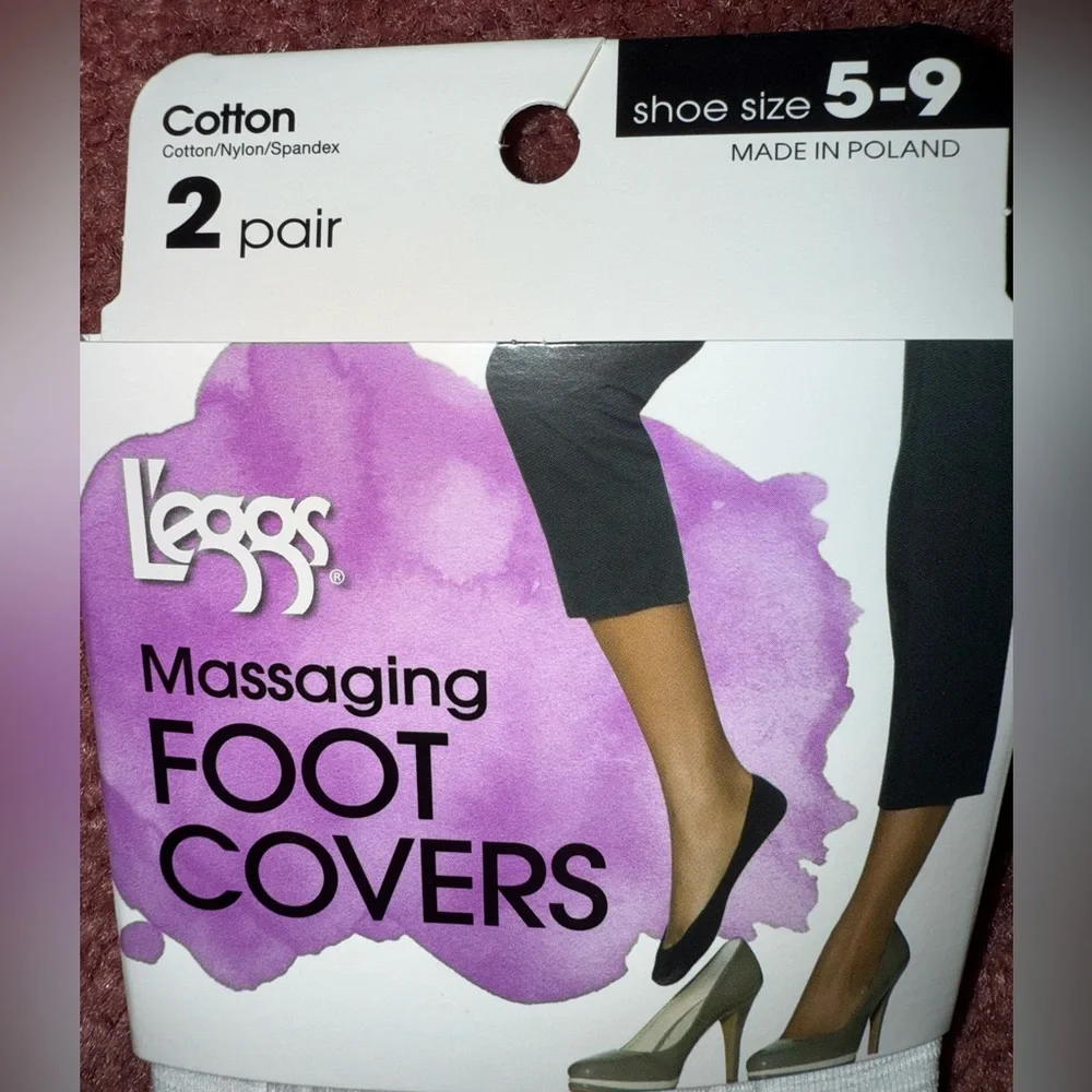 Leggs‎ White Foot Covers 6Pairs - 3 packs!